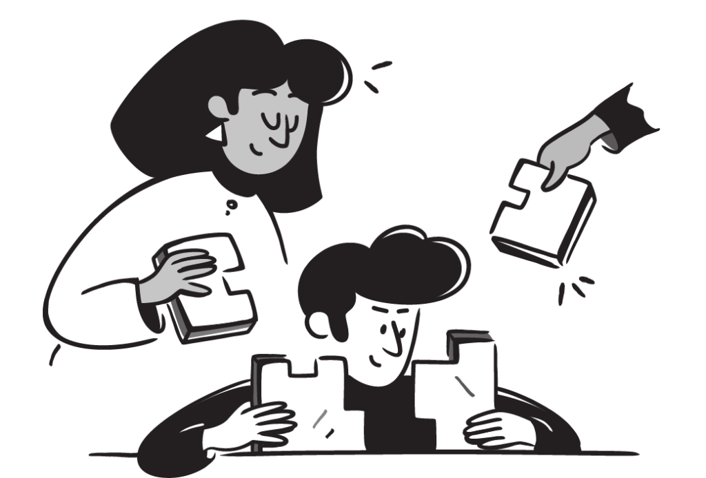 Progressify puzzle illustration